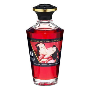 Aphrodisiac Warming Oil Blazing Cherry Shunga